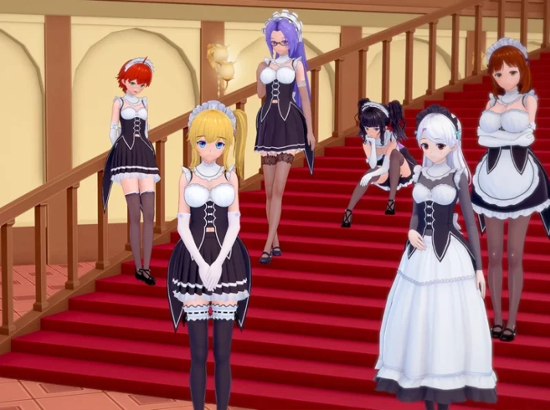 安卓+电脑【后宫SLG 动态]完全的女仆V0.99步-次元总站