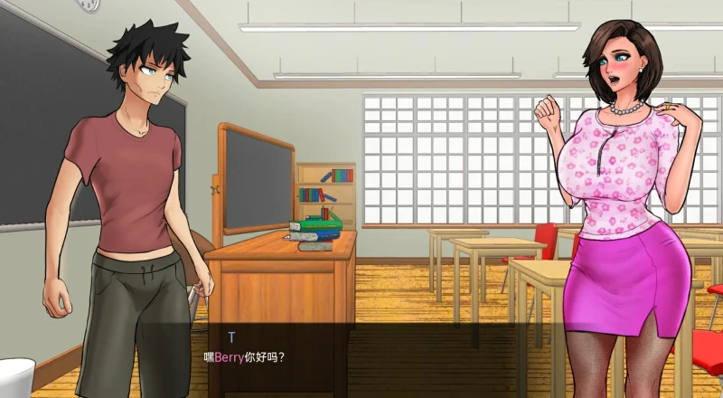 图片[3]-安卓+电脑【SLG/动态/熟女】与女神一起被隔离 步-次元总站