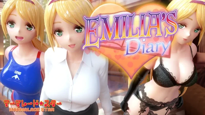 PC电脑 [3D同人/SLG/动态/全CV]艾米莉娅的日记★兔女郎-次元总站