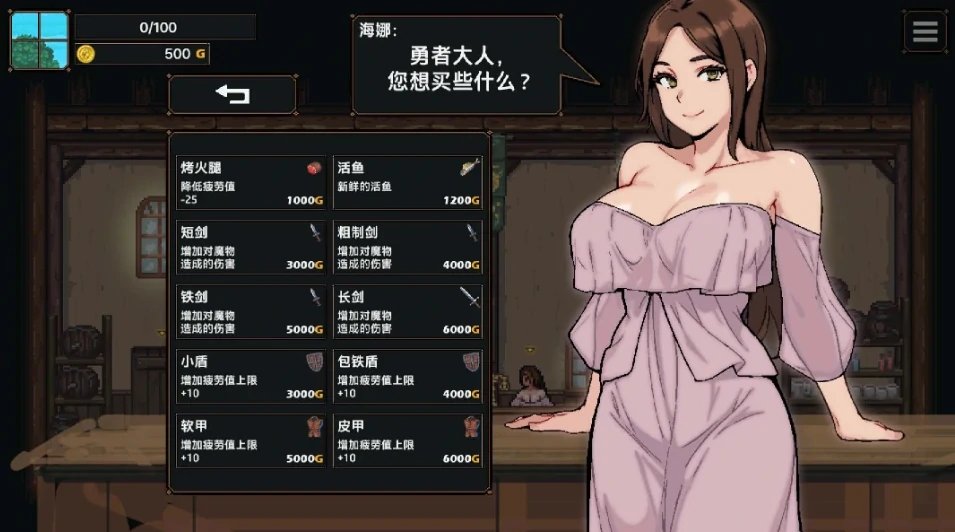 图片[1]-PC电脑 [精品像素SLG/调教/动态]边境小店NTR 步+存档-次元总站