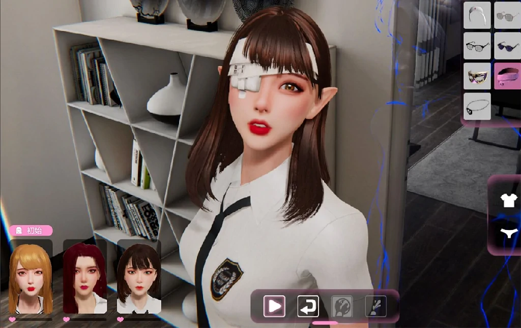 图片[1]-PC电脑 [自由精品/动态/SLG/CV]雪山别墅与三个妹子 步-次元总站