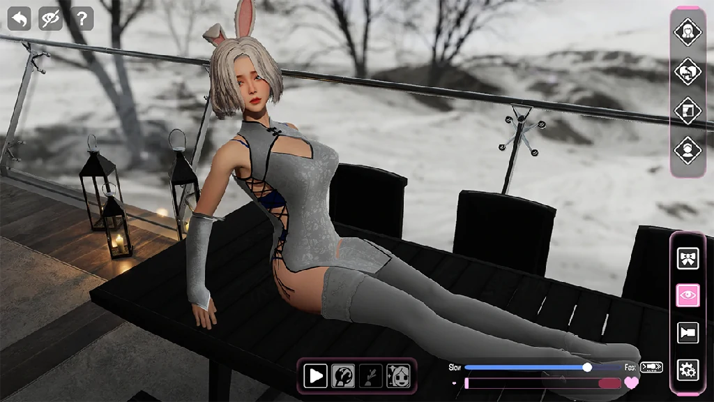 图片[8]-PC电脑 [自由精品/动态/SLG/CV]雪山别墅与三个妹子 步-次元总站