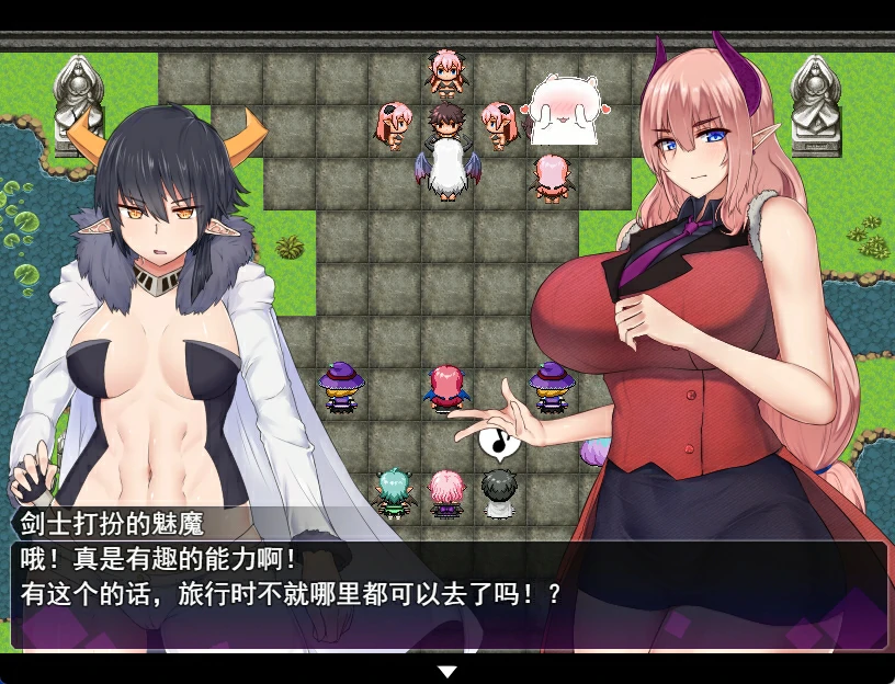 图片[3]-安卓+电脑【大型RPG/动态/CV/作弊]落败男妖的白给之旅 拉大车 步-次元总站