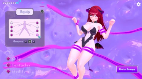 安卓+电脑【生肉/SLG/3D/动态】缠绕于触手之间-次元总站