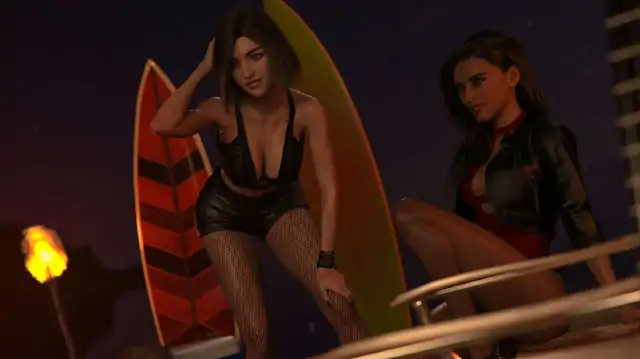 图片[8]-安卓+电脑【欧美SLG/动态】多米诺海滩 全CG画廊Ep.3步-次元总站