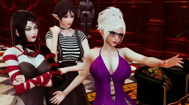 安卓+电脑【欧美SLG/动态/扶她】哥特之家 Ch.3步-次元总站